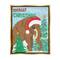 Stupell Industries Totally Mammoth Christmas Scene Framed Floater Canvas Wall Art